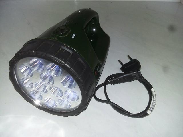 Lanterna guepardo original super led recarregavel