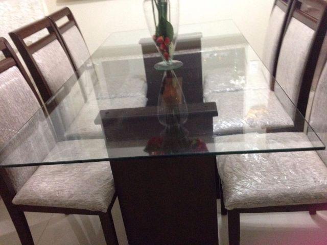 Mesa tampa de vidro