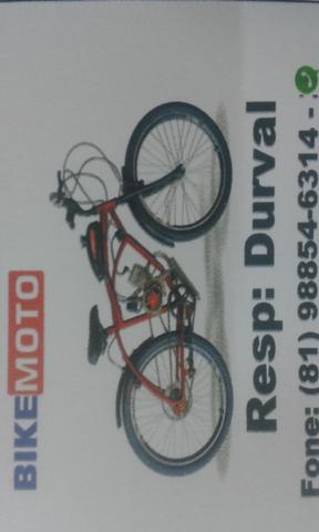 Bicicleta motorizada c/motor novo ou usado