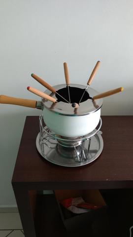 Panela para fondue - quase sem uso!