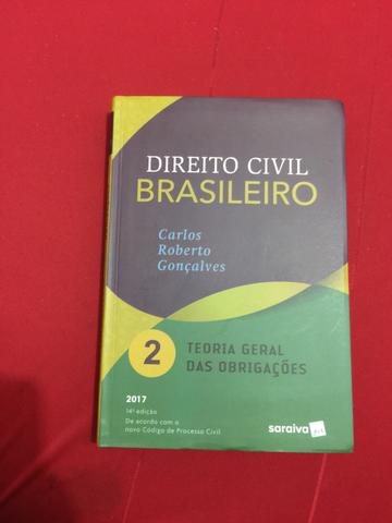 Vendo livro: direito civil brasileiro "carlos roberto