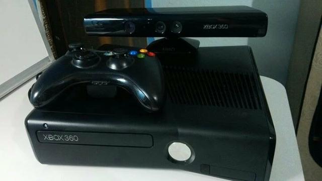 Xbox 360 destravado com kinect acc proposta