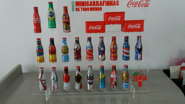 Coleção Minigarrafinhas Coca-Cola Copa do Mundo