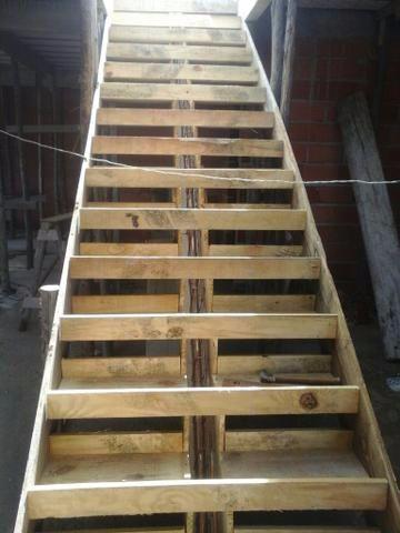 Escadas vazada de concreto