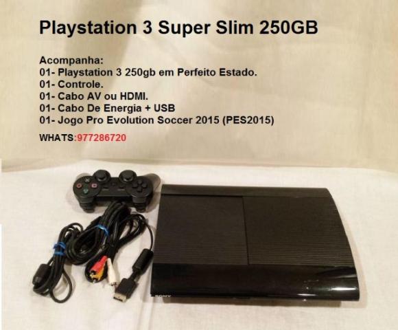 Playstation 3 Super Slin HD250 GB
