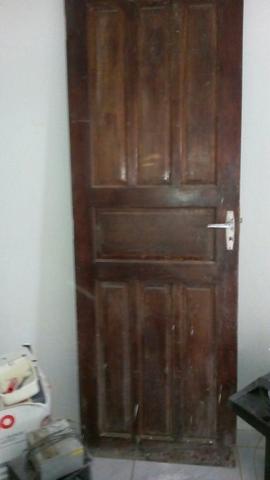 Porta de quarto de madeira maciça