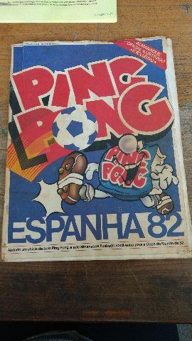 Álbum completo ping pong copa 82