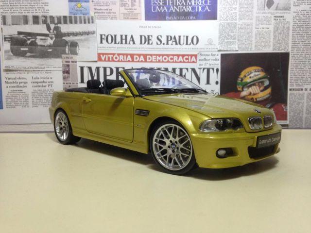 Bmw M3 Kyosho Cabriolet Yellow Phoenix 