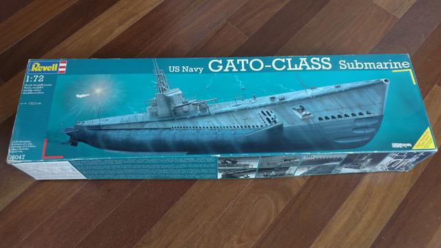 Submarino Revell Gato Class 1/72