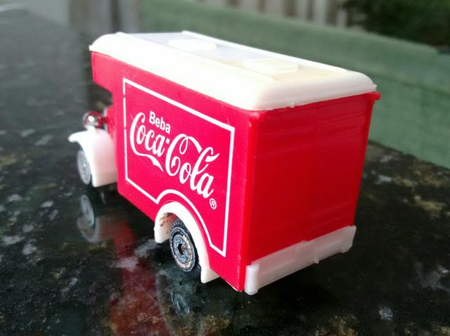 Caminhãozinho dá Coca cola dá década de 90 para