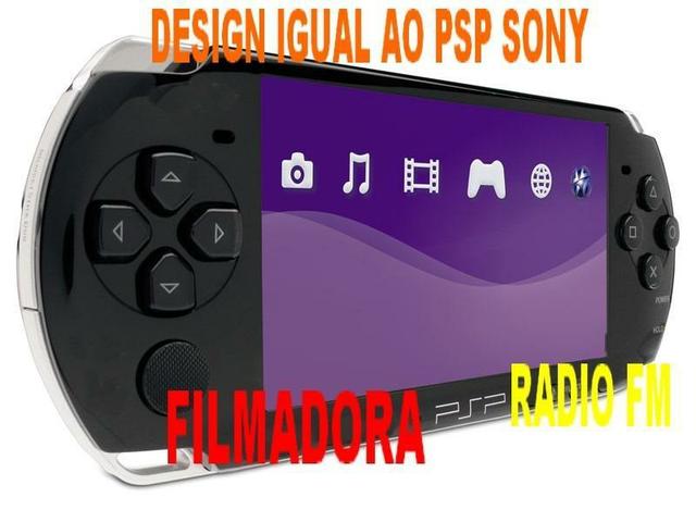 Video game estilo PSP com função 3D +  jogos + câmera