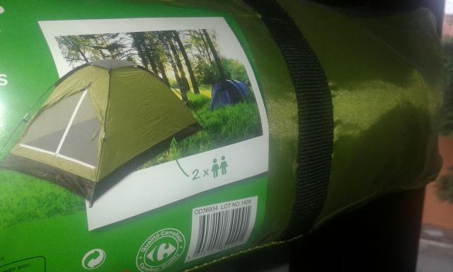 Barraca para camping