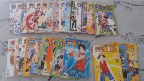 Coleção Mangá One Piece (extras Dr. Slump e Naruto Ed.