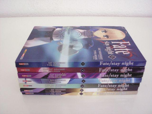 Manga Fate Stay Night N° 01 Ao 07 - Editora Panini
