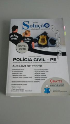 Solução Apostila Polícia Civil - PE