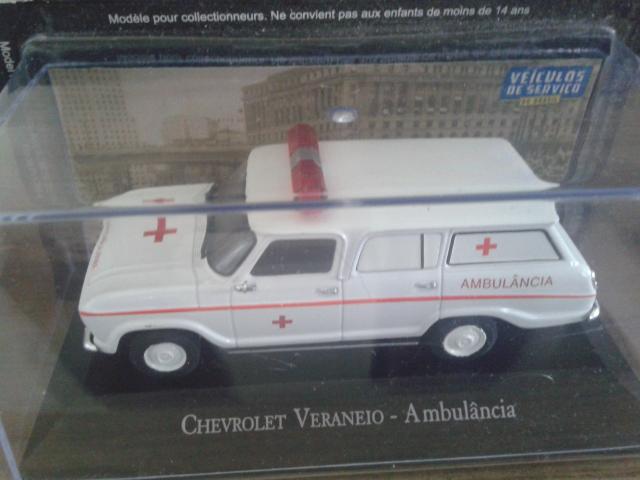 Coleção carros Serviços Chevrolet Veraneio Ambulancia