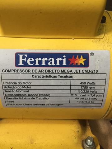 Compressor de ar direto Ferrari