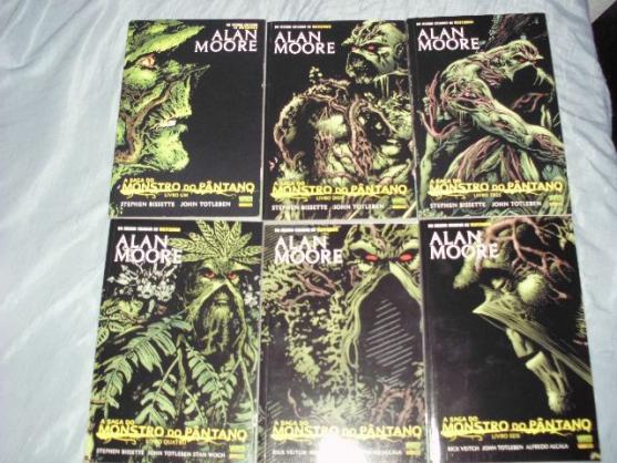Saga Do Monstro Do Pântano - Alan Moore - 6 Edições