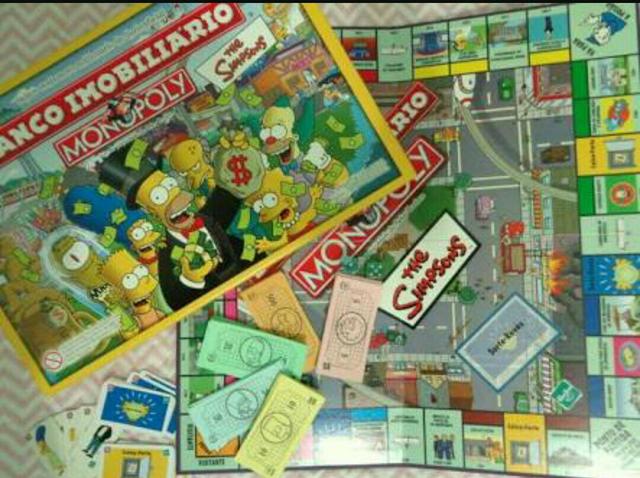 Jogo Banco imobiliário edição Simpsons