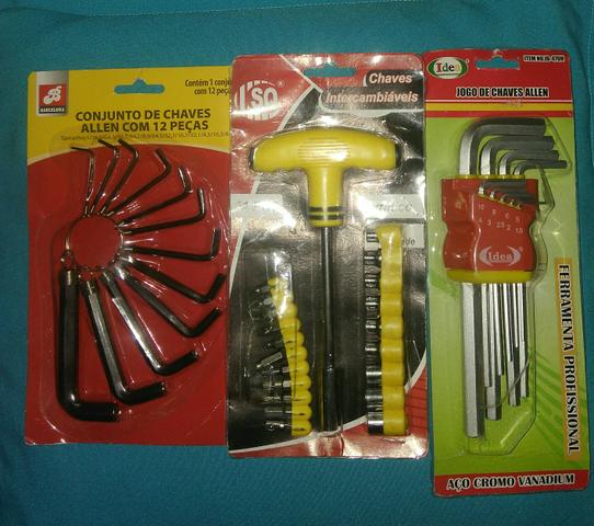 Kit de ferramentas com 3 peças
