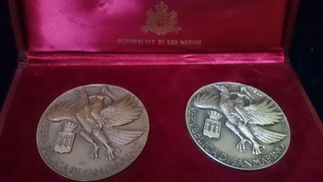 Medalha de prata da República de San Marino