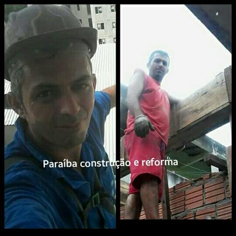 Pedreiro profissional Paraíba construção e reforma