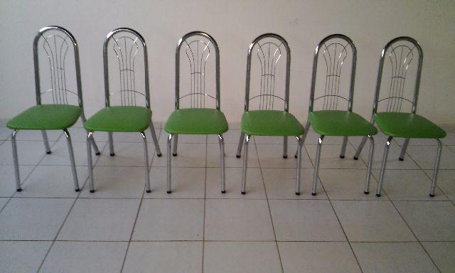 6 cadeiras lindas novas