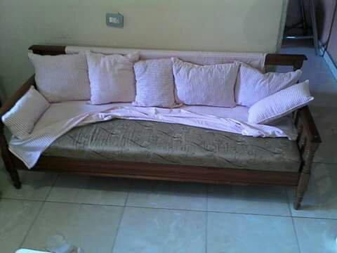 Sofa cama colonial madeira pura