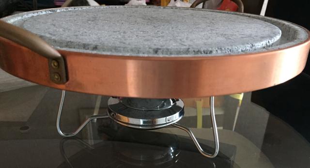 Aparelho de fondue pedra sabão + rechaud