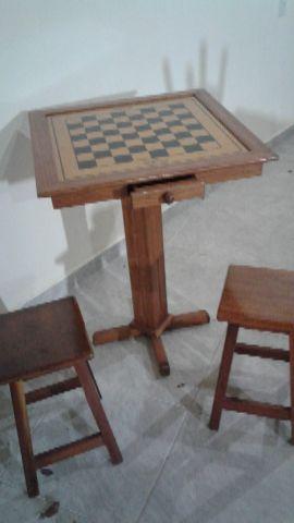 Mesa para xadrez ou dama