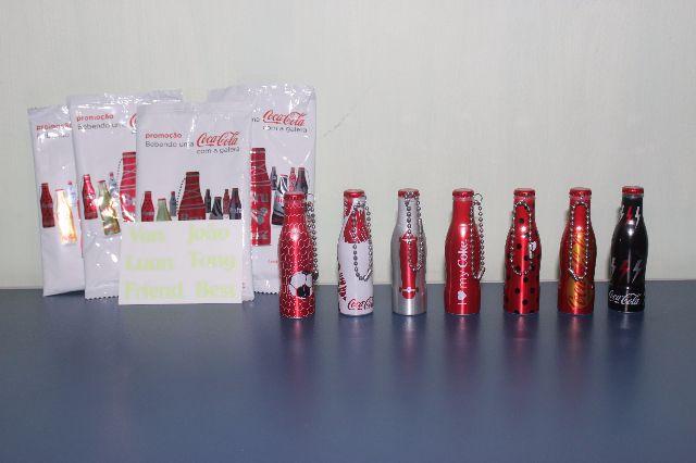 Miniaturas de Garrafinhas Coca Cola