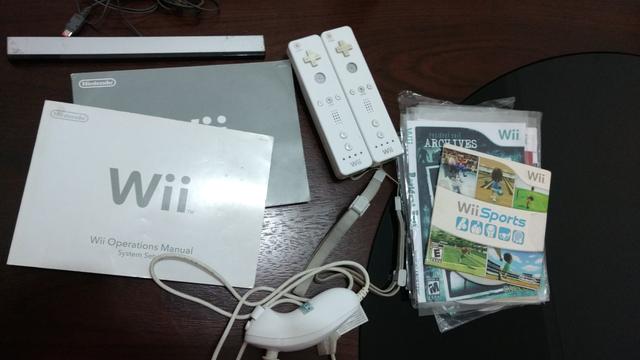 Nintendo Wii Completo Desbloqueado
