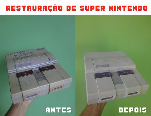 Restauração de Super Nintendo