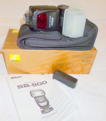 Nikon Flash Sb-800 Zerado