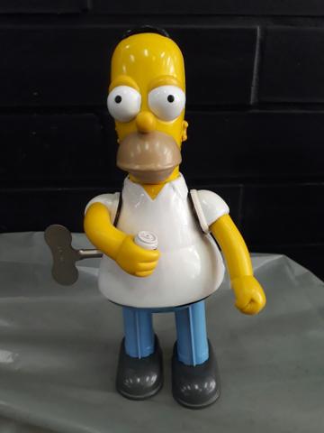 Boneco do Simpsons Homer de Lata a Corda