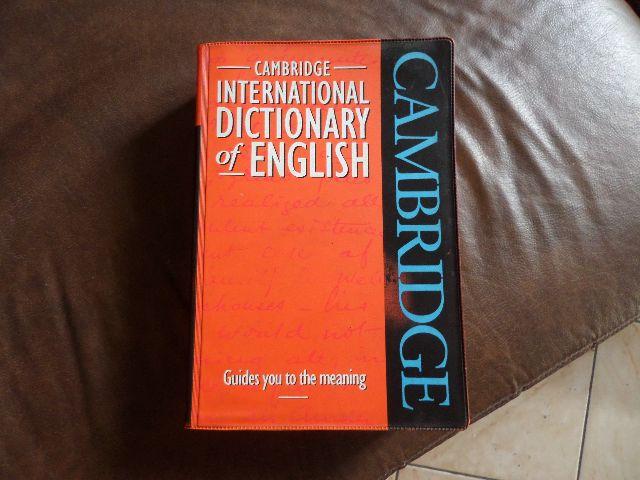 Dicionário Cambridge  pág. ing- Ing