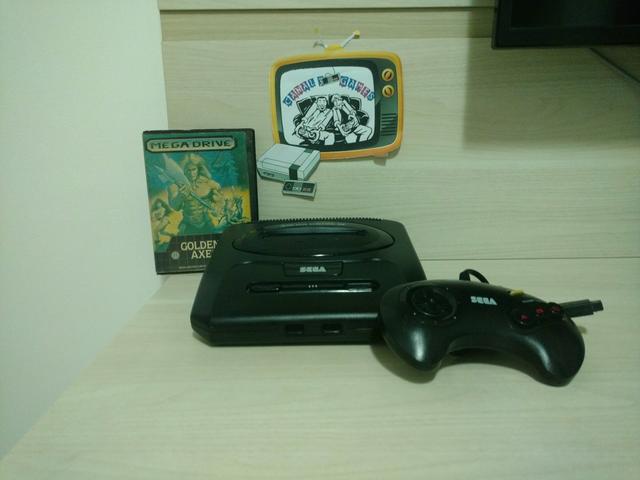 Mega Drive 3 + 1 jogo
