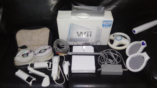 Nintendo Wii desbloqueado na caixa