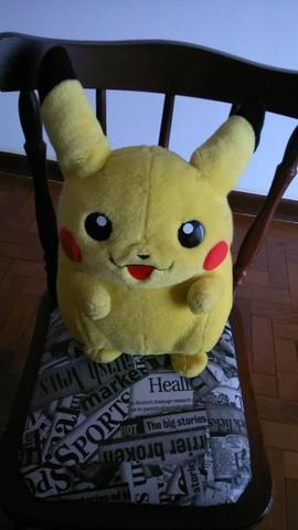 Pelúcia Pokemon Pikachu Gigante Nintendo Japão Takara Tomy