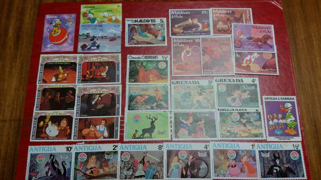 Selos - Disney - 30 selos