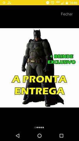 Batman vs Superman - Ben Affleck - Mafex + Brinde Grátis
