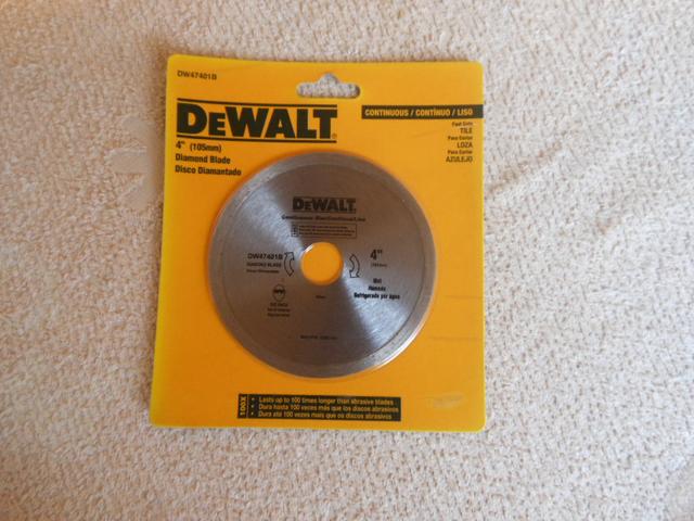 Disco Diamantado Contínuo Liso 105mm DW-B Dewalt