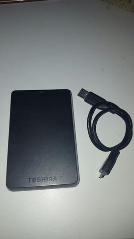 HD externo 750Gb TOSHIBA com Garantia