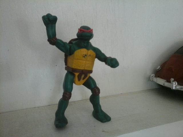 Boneco de ação tartaruga ninja