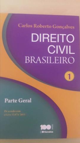 Livro - Direito Civil Brasileiro, 1