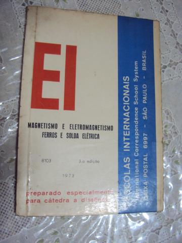 Livro Ei Magnetismo E Eletromagnetismo Ferros E Solda
