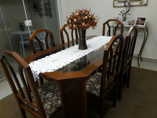 Mesa de jantar 6 cadeiras