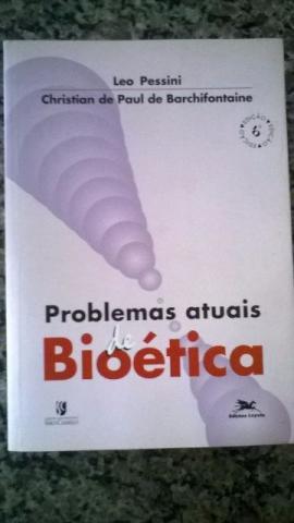 Livro Problemas Atuais da Bioética