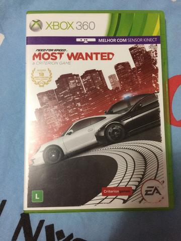 Jogo Need for Speed Most Wanted para Xbox 360