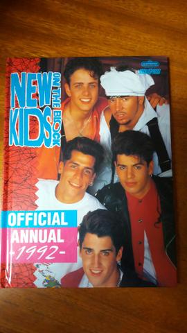 Livro New Kids On The Block, Official Annual 